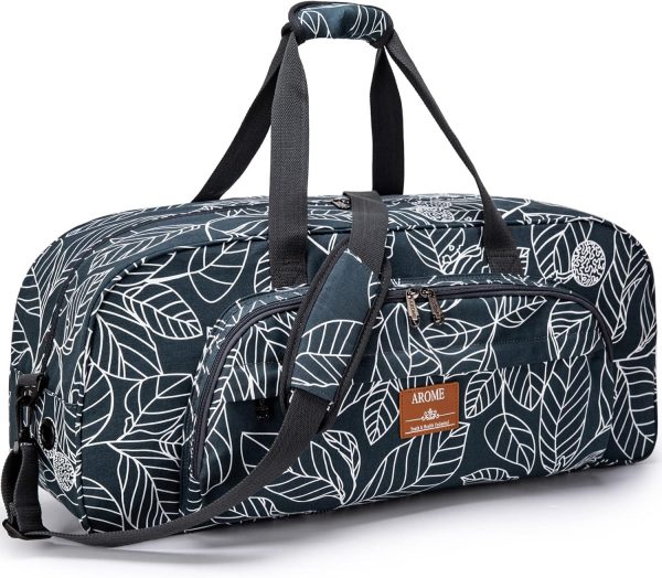 Arome cotton canvas yoga mat bag