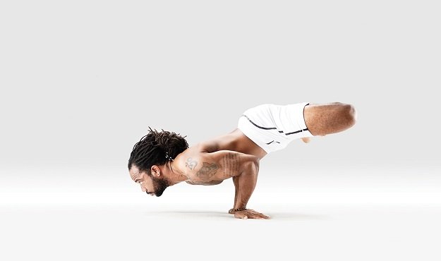Lotus Peacock Pose yoga tutorial