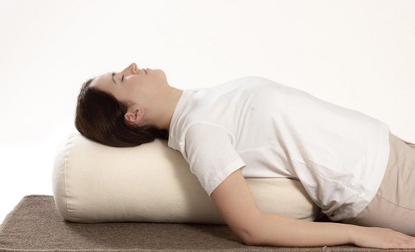 Organic cotton yoga bolsters