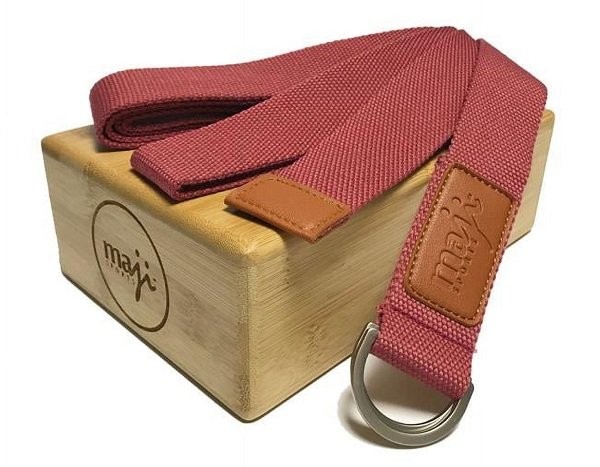 Bamboo yoga strap