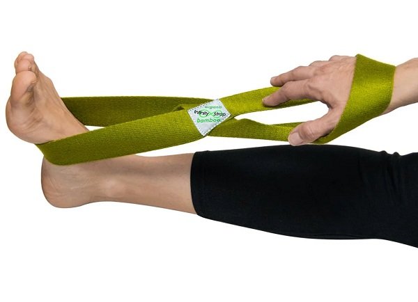 Bamboo yoga strap