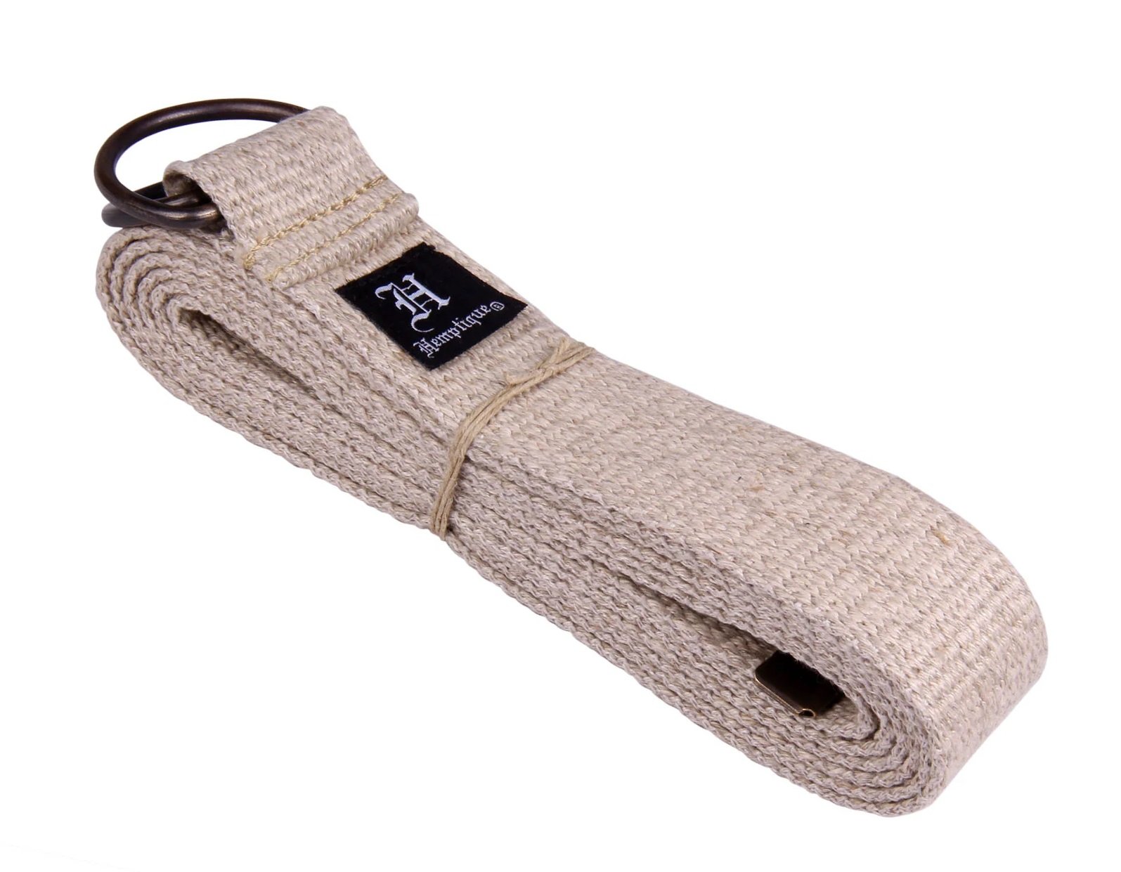 Hemptique yoga strap hemp yoga strap