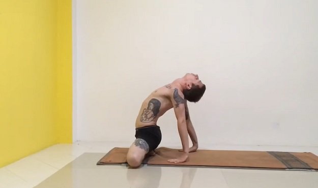 Sage Nahusha Pose yoga tutorial