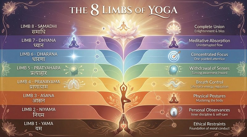 8 limbs of yoga