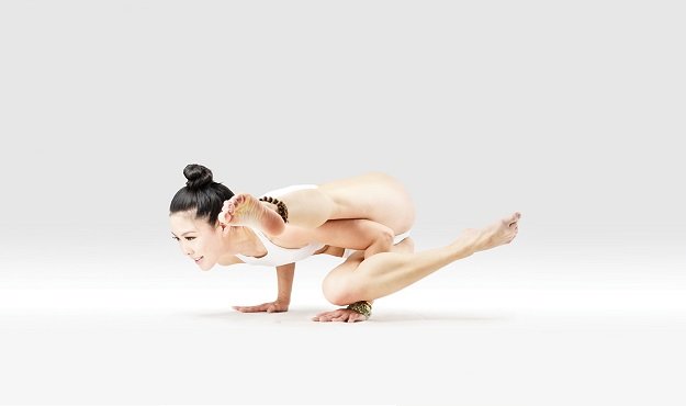 8 Angle Pose prep yoga pose tutorial