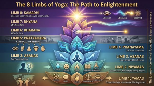 8-Limbs-Yoga-Infographic2-SS-sm - My Yoga Zone The 8 limbs of yoga